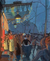 Avenue de Clichy, Parijs, 1887